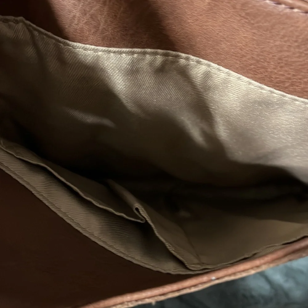 NWT The Sak Collective Sierra Leather Shopper in Teak Leaf - Picture 11 of 12